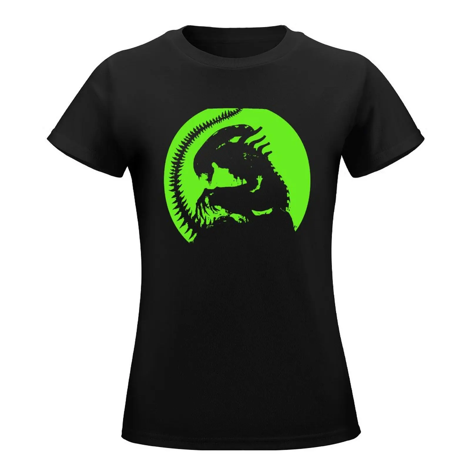 Xenomorph T-Shirt summer clothes female graphics graphic t-shirts for Women