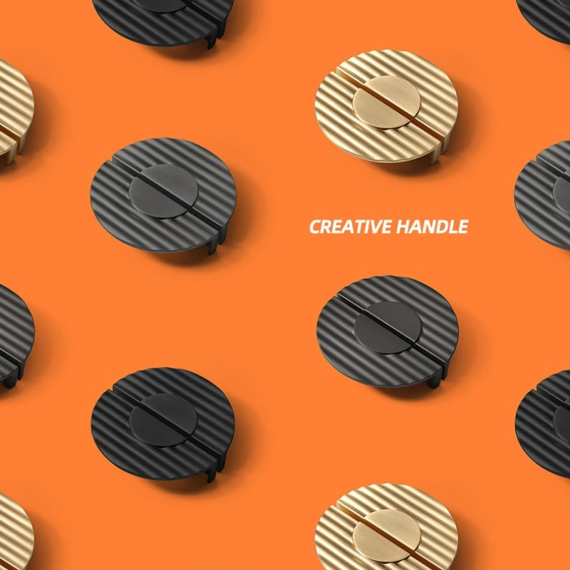 خزانة خفيفة الوزن بفتحة واحدة شبه دائرية من سبائك الزنك لخزانة الأحذية وخزانة النبيذ وأبواب الخزانة #2