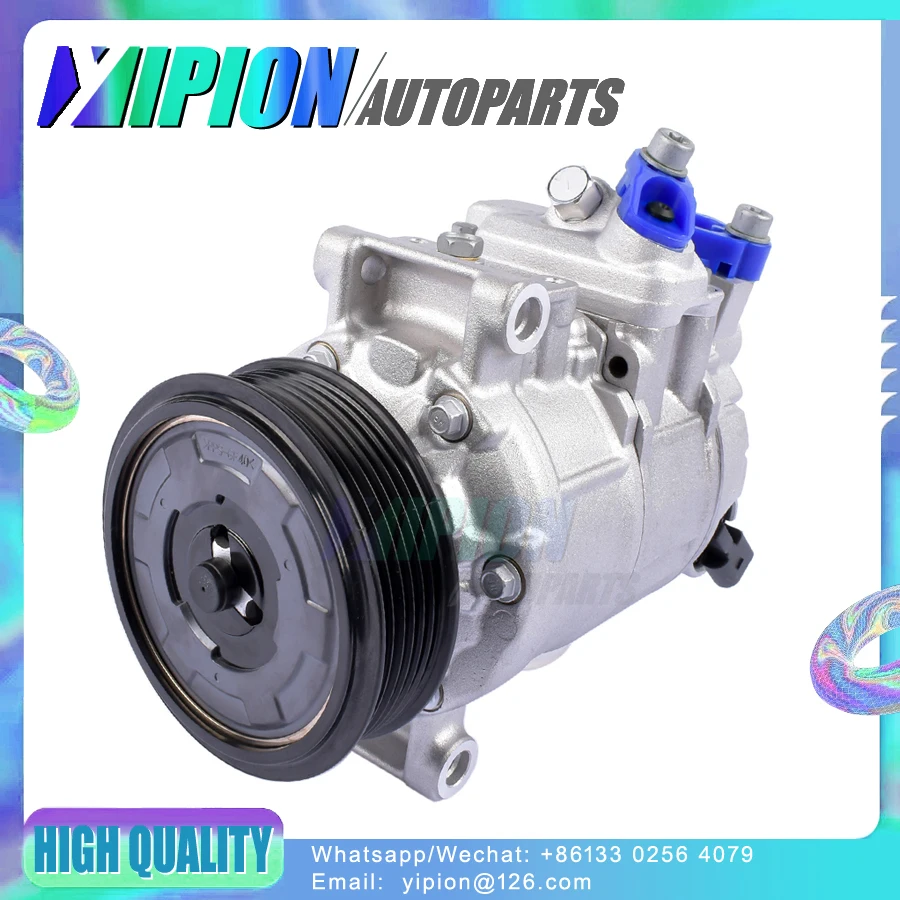 

6SEU14C Автоматический компрессор переменного тока для Audi A4 A6 Quattro 447190-6670 4F0260805T 8KD260805 8K0260805E 8K0260805L 8K0260805