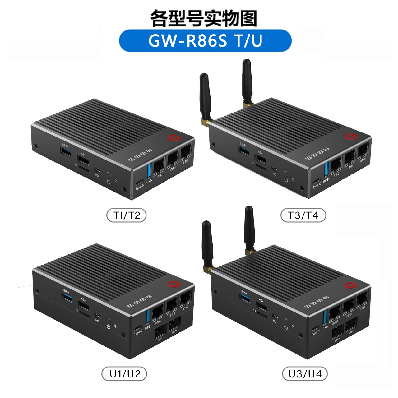 Wan Zhao Router Boca Luz, O Novo reino, R86S, Mais de 2.5G, O Novo Trabalho, I226VN6005 Trabalho