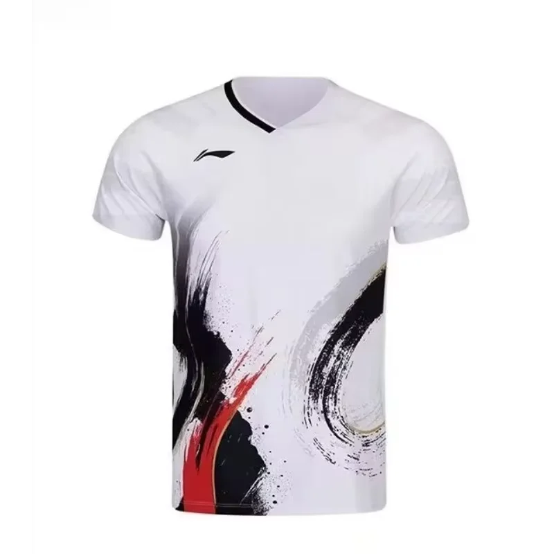 2026 New High-quality Table Tennis Sportswear Badminton Short-sleeved Tops Competition Wear T-shirt Breathable Sweat-absorbent
