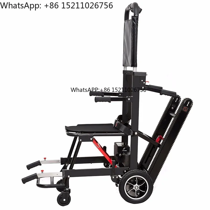 Factory Price Max 160kg Load Capacity Foldable Design Battery Powered Motorized Stair Climbing -