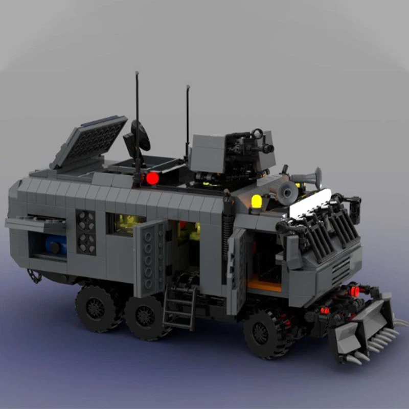 1373PCS MOC Military Armored Vehicle Model Technical Mechanical Detailed Precision Assembly Brick Showcase Decorative Toy Gift