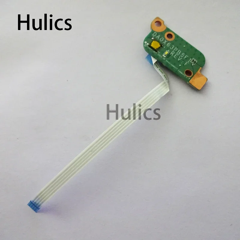 Hulics Used Laptop Power Button Board W/Cable HP ProBook 450 G3 DA0X63PB6F1