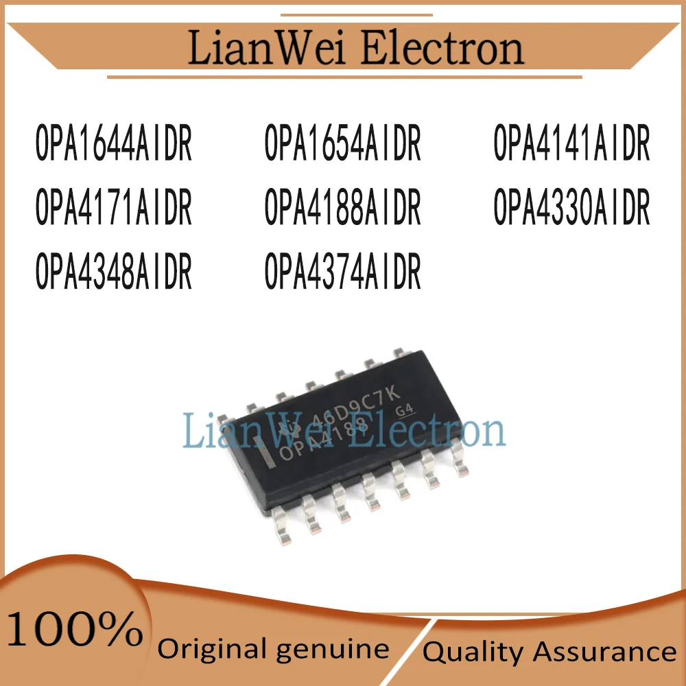 

OPA1644 OPA1654 OPA4141 OPA4171 OPA1644AIDR OPA1654AIDR OPA4141AIDR OPA4171AIDR OPA4188AIDR OPA4330AIDR OPA4348AIDR OPA4374AIDR
