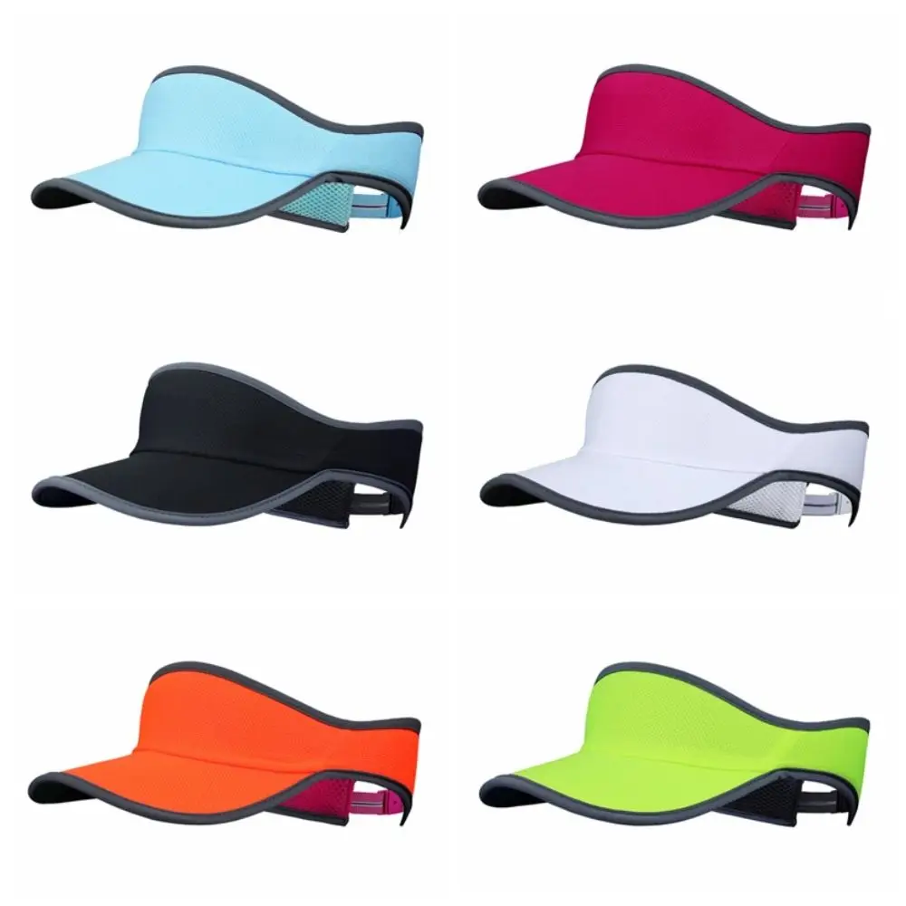 

Летний сетчатый козырек, пустой верх, регулируемая солнцезащитная кепка, солнцезащитная шляпа от солнца, солнцезащитный козырек, повседневная теннисная шляпа для спорта на открытом воздухе