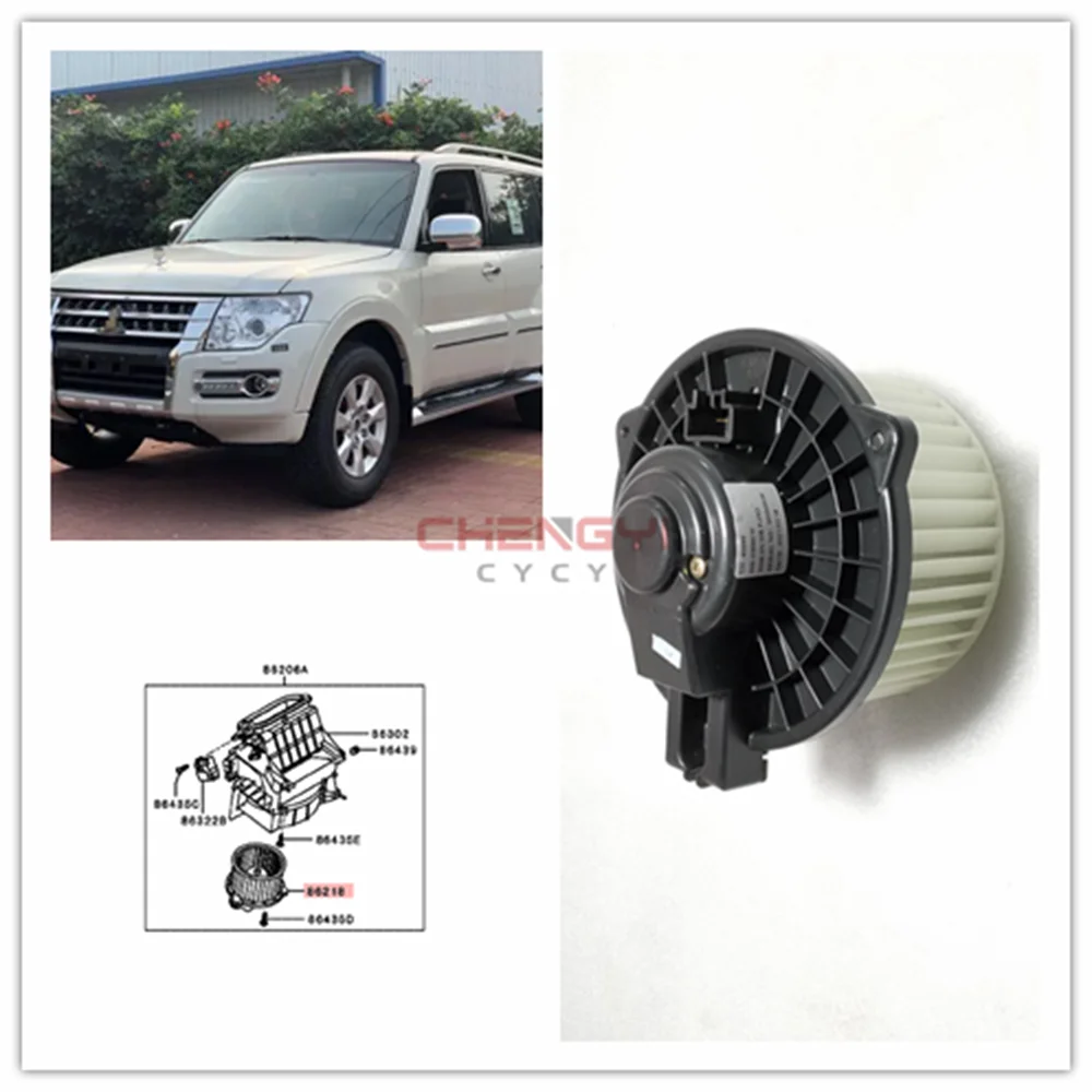 

AC Fan Heater Ventilatore Motore Blower For Pajero Montero V83W V85W V93W V97W V98W 7801A502