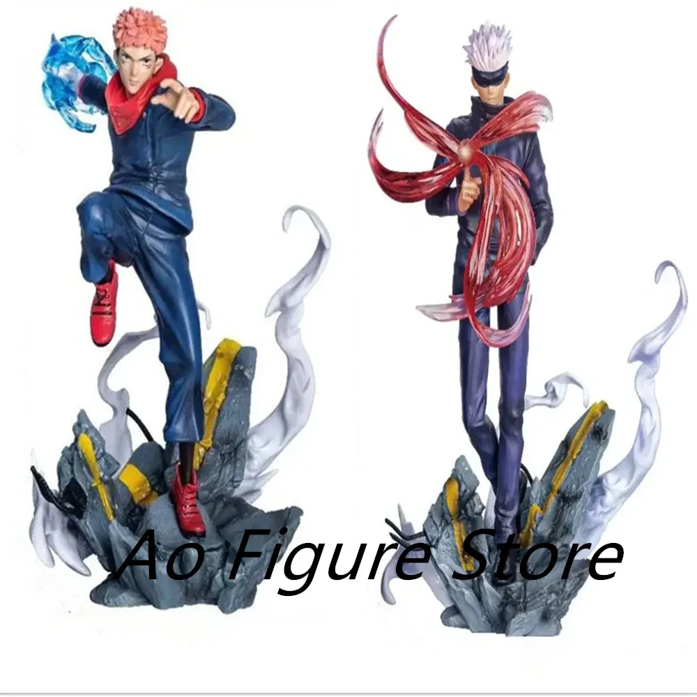 New Anime Cartoon Jujutsu Kaisen Gojo Satoru Kids Toys Action Figure Pvc Model Figurals Collection Brinquedos Doll Kid Toy Gift