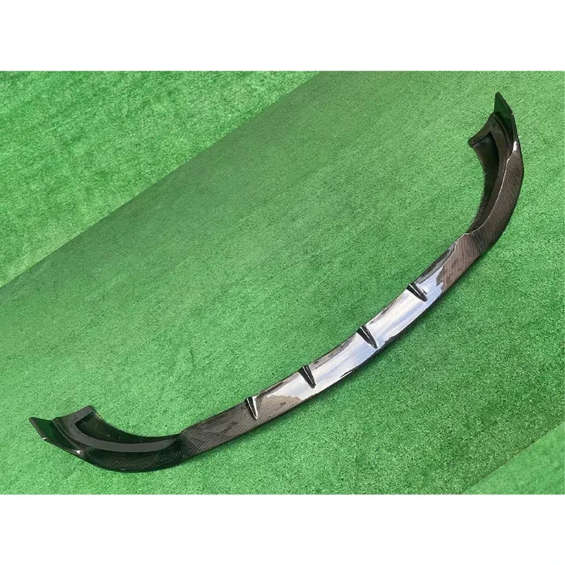 For Mercedes Benz E Class W213 E63 Carbon Fiber Car Front lip Bumper Diffuser Front Chin Spoiler Car Accessories Body Kit