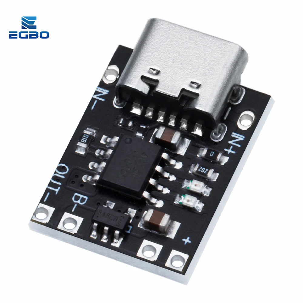 Mini Módulo de carga de batería de litio, placa de carga 1A, TP4056, cargador 18650, interfaz de micropiezas, 1 20 piezas-piezas