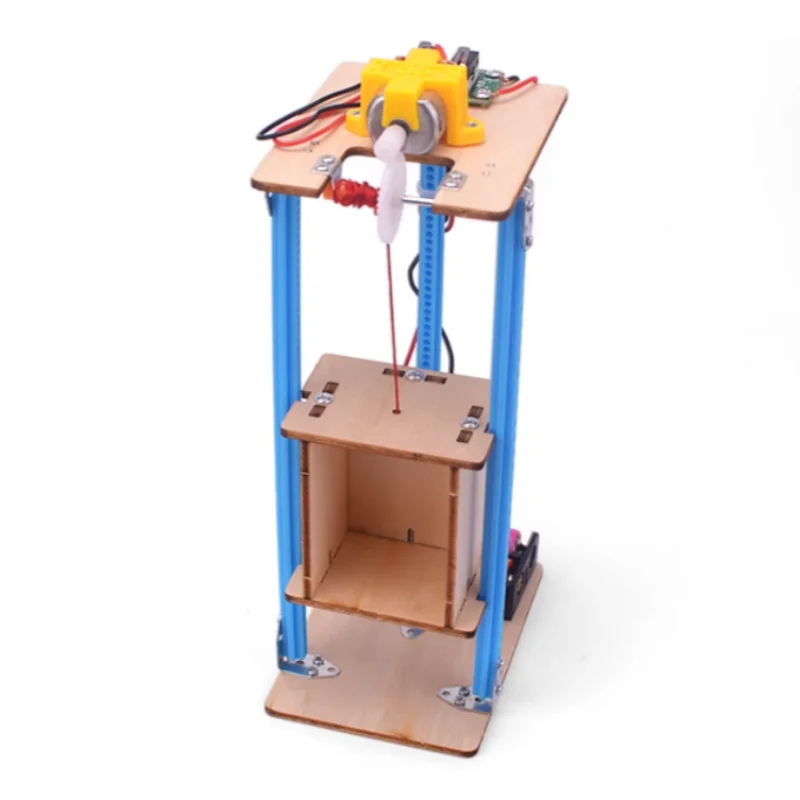 DIY elevator lift physical experimental model for converting electrical energy into kinetic energy children gift free shopping
