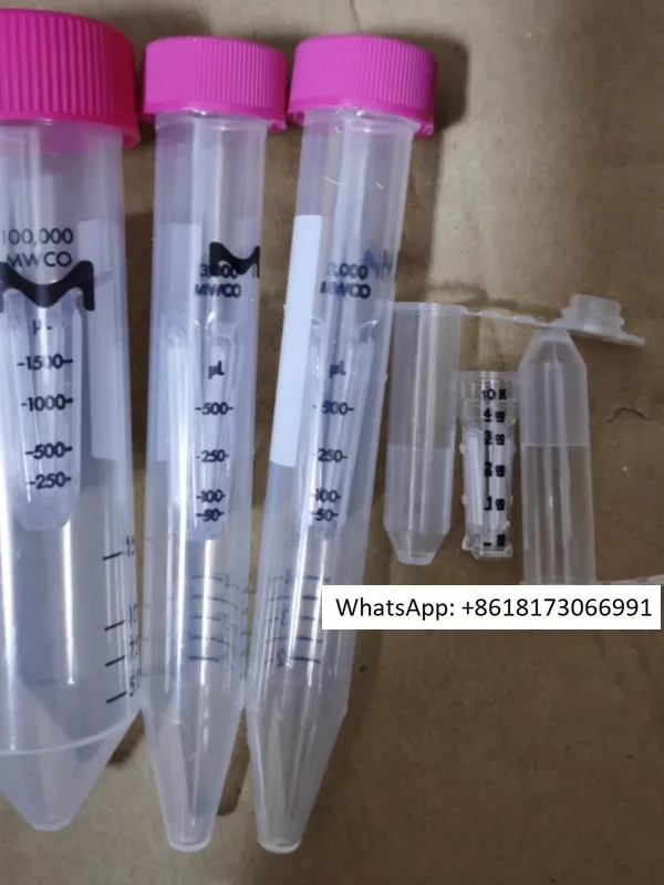 Millipore 0.5ml/4ml/15ml ultrafiltration centrifuge tube UFC500396/800396/24 1PC