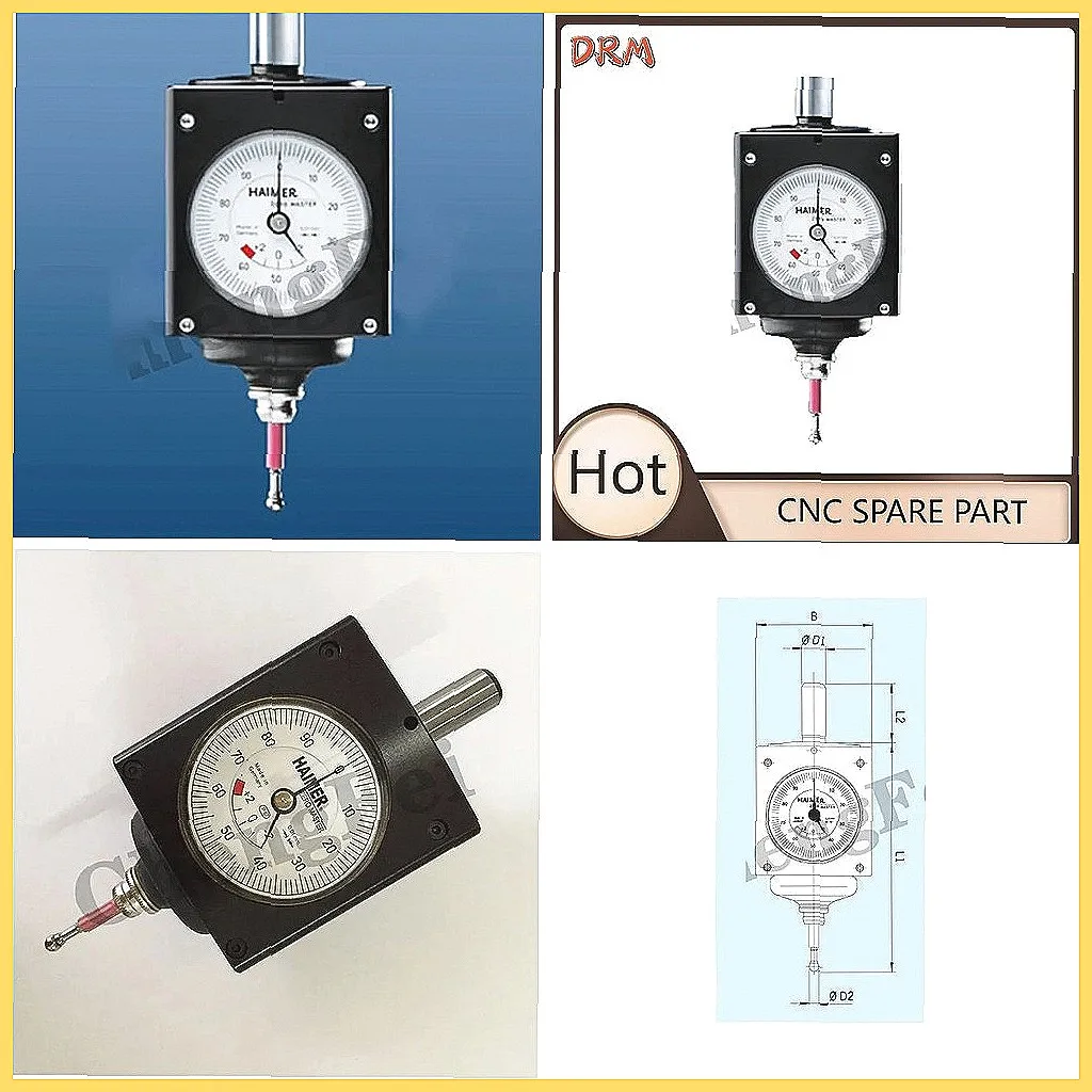 

Универсальный 3D-датчик централизации Haimer (Германия) для фрезерных станков, инструмент для настройки и измерения 80.960.00
