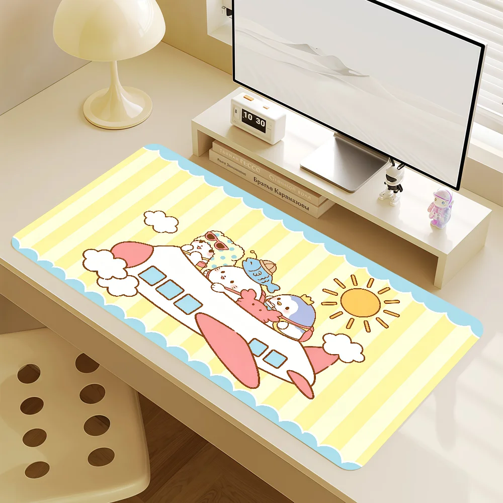 

Mouse Pad MousePad Non-slip Lockedge M-Marumofubiyori Office Student Gaming Thickened San Large Writing Pad Cute Cushion