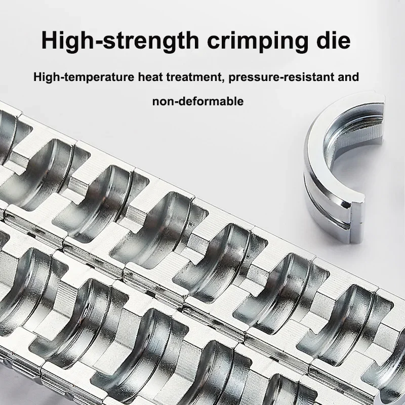 EZ-300電動油圧式ケーブル圧着工具、バッテリー駆動、10-300mm²油圧ケーブルラグ圧着ペンチ