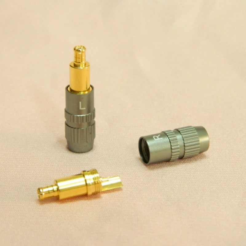 Plugue fone ouvido para plugues MMCX Pin Plug para fones ouvido MSR7B ESW750 770H 990H