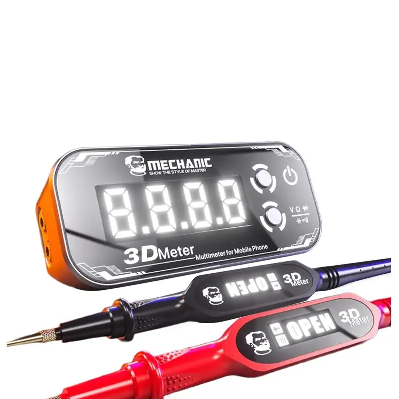 MECHANIC Detective 3.0 3 Screen Display Multimeter 3D Meter Voltage Current Resistance Measurement Tool For Mobile Phone Repair