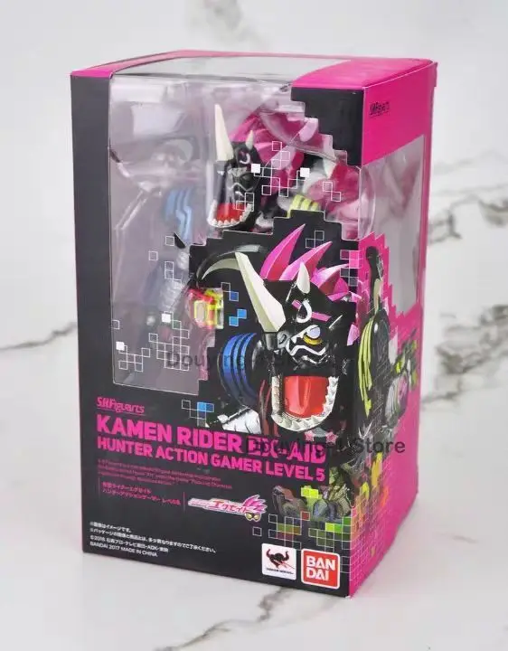 

In Stock Bandai Kamen Rider Ex- AID Hunter Action gamer Level5 Brand and new Action Figure Anime Model Toy