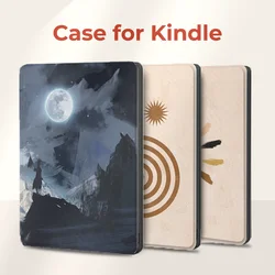 Twosheep cover for Kindle Paperwhite 12th & 6/7/10/11th and  for 2024 All-new Kindle 11th wich Auto-wake protective shell case
