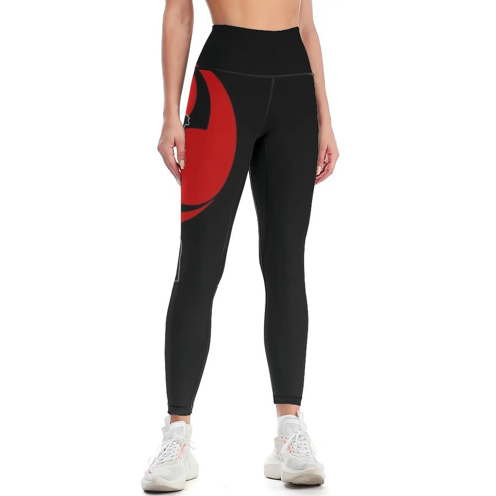 

Taiko Mitsudomoe Red Graphic Woman Girl Player Practice Tee Leggings legging push up Women's fitness Womens Leggings