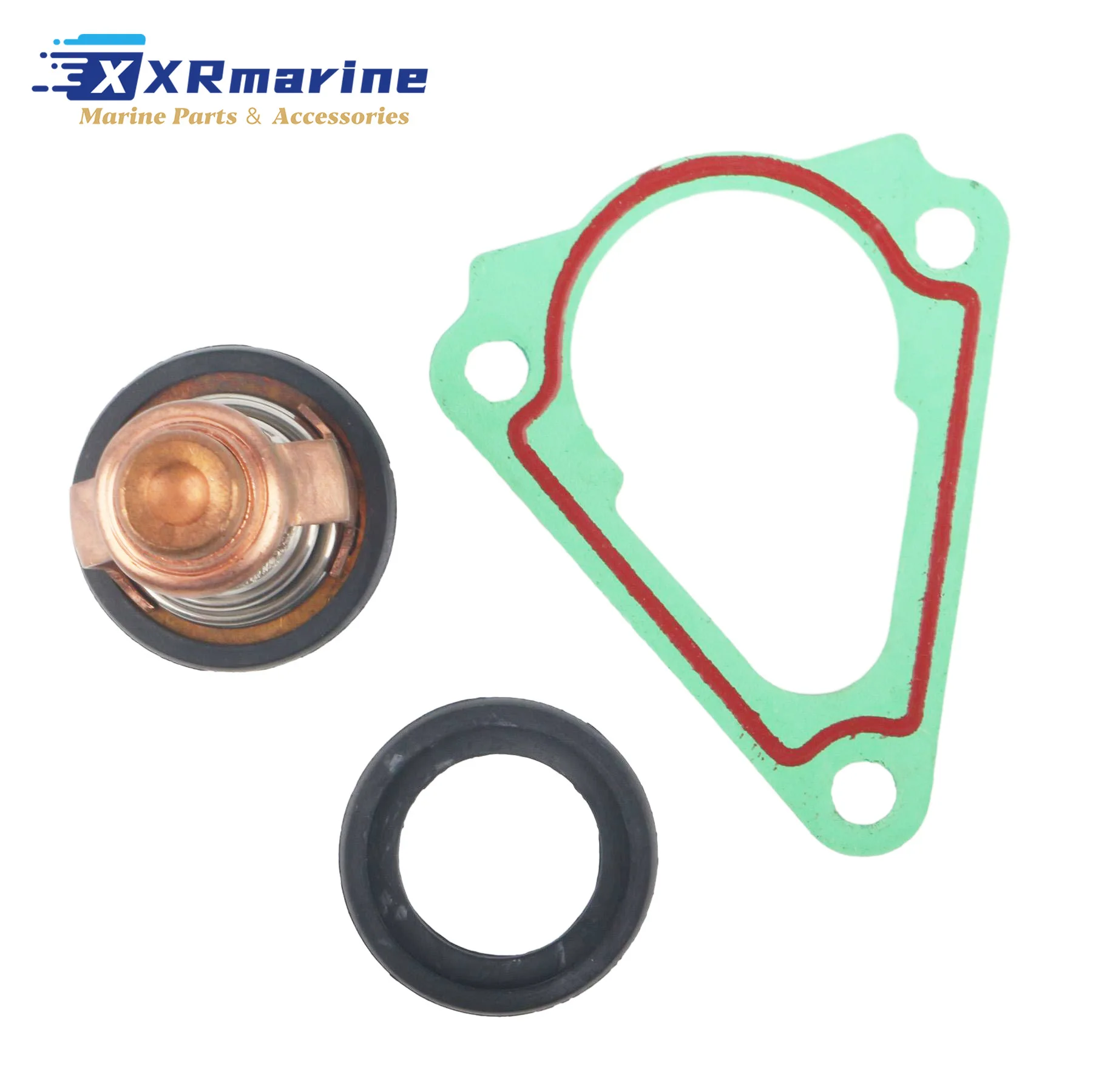 Outboard Thermostat Kit 140°F / 60°C Fits for Suzuki 70 80 90 100 115 140 150 175 200 225 250 300 HP 17670-90J00 17670-90J01