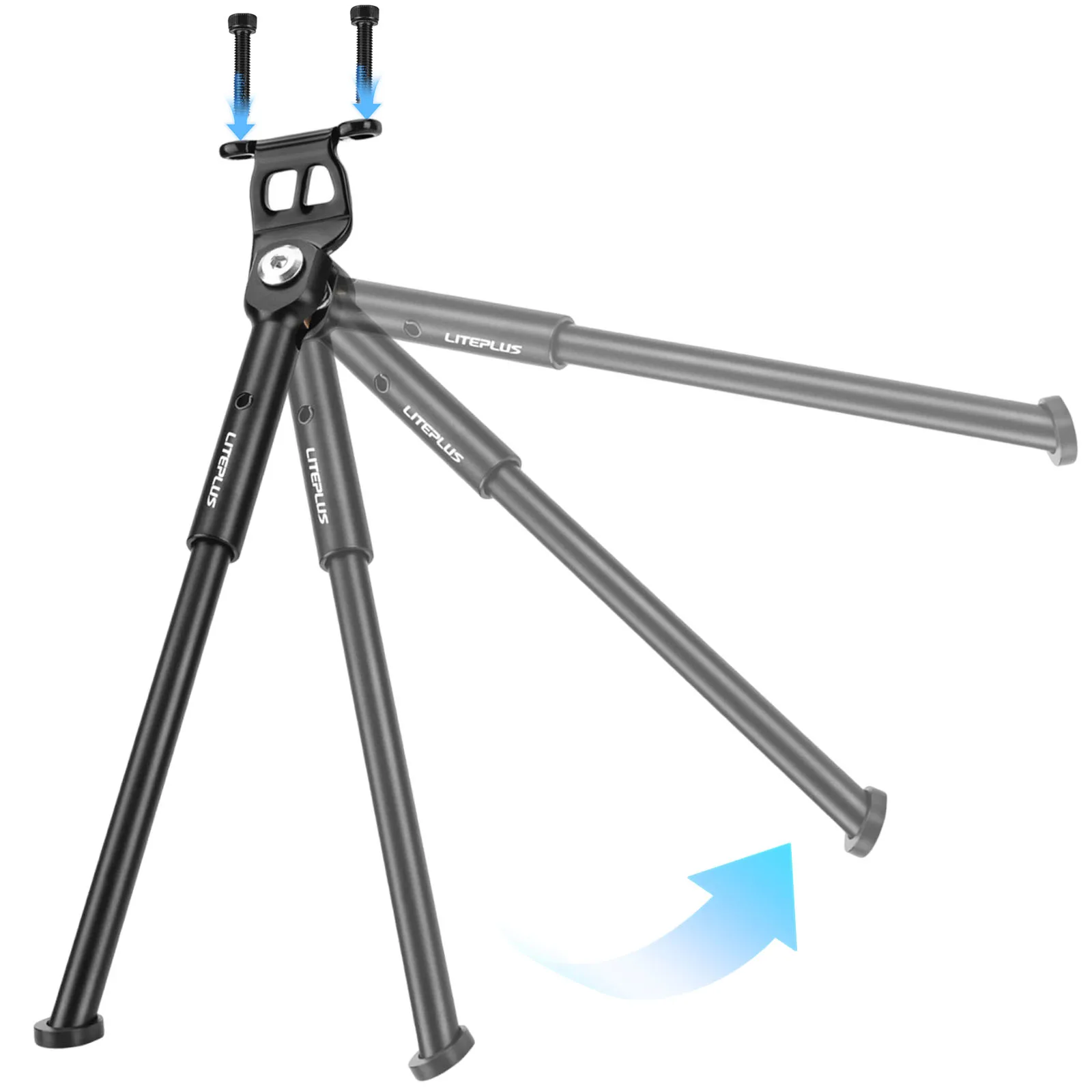 

Parking Stand Adjustable Bicycle Kickstand Aluminum Alloy Folding Cycling Center Bracket for JAVA NEO Triple Folding Bicycle