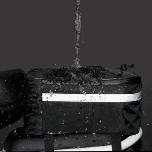 Túi xe đạp cầm tay, túi sau 13L/9L/5L cho ghế sau, đạp xe, giá đỡ rễ phản chiếu 12 Bán hàng chính Boller Boller - №7