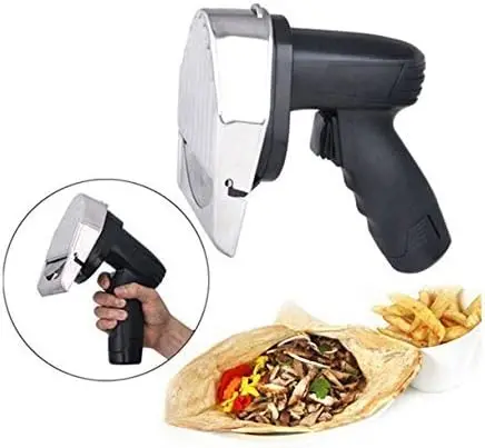 Commercial Wireless Electric Cordless Shawarma Doner Kebab Knife 110V Battery Type Gyro Cutter Kebab Slicer Sliced Meat Gyros