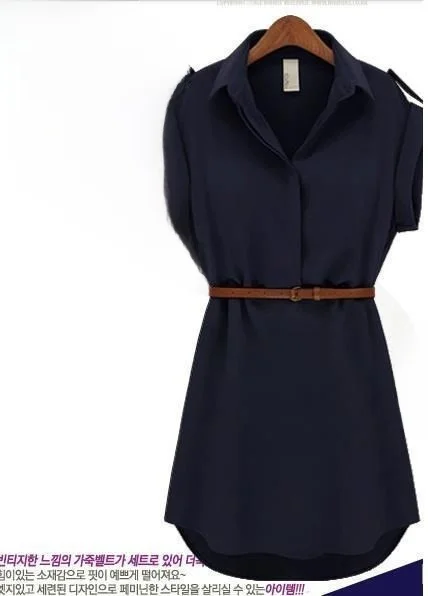 Blusa Casual de Verano para Mujer, Estilo Urbano, Cintura Media, Manga Corta con un Solo Botón, Color Puro, Csas de Vestir...