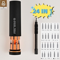 Youpin JIUXUN 24 in 1 Screwdriver Set Hidden Storage Multi Functional Replaceable Screwdrivers Portable Home Maintenance Tools