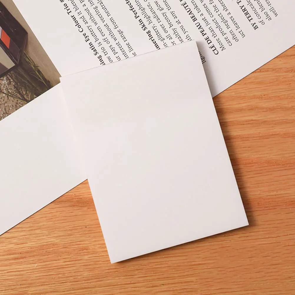 5 шт. водонепроницаемые наклейки для заметок, прозрачные блокноты, прозрачные студенческие канцелярские принадлежности, клейкие блокноты для заметок