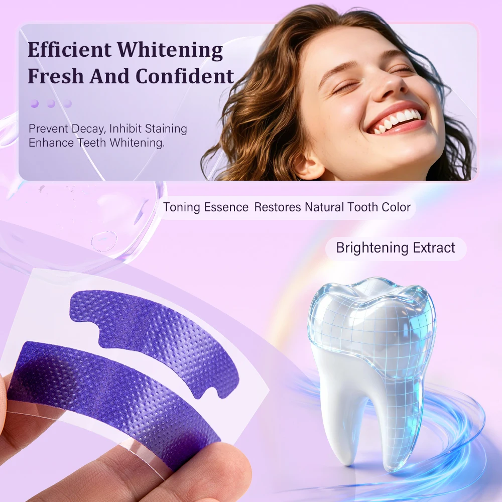 Bandelettes blanchissantes vio - Teeth Whitening At Home avis et prix
