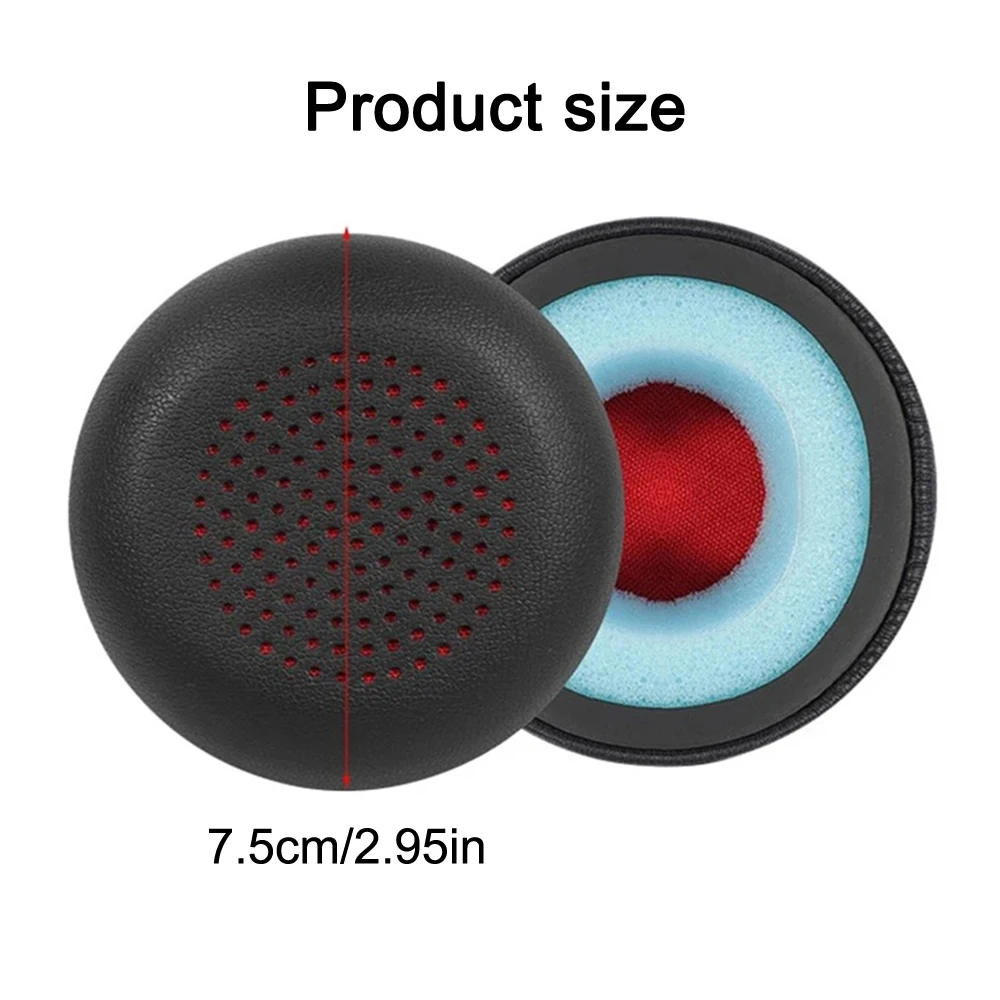 وسادة رغوة لتركيز المسافر ، غطاء سماعة أذن ، سماعة رأس ، وسادات أذن بديلة ، UC B825 ، زوج واحد