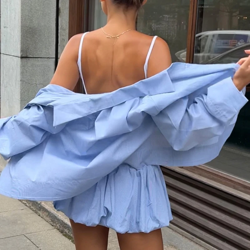 Tornova منقوشة قميص الأزهار برعم مجموعة تي شيرتات قصيرة للأطفال المرأة موضة كم طويل قميص مثير سليم السراويل عادية الساخن فتاة دعوى 2025 صيف جديد #5