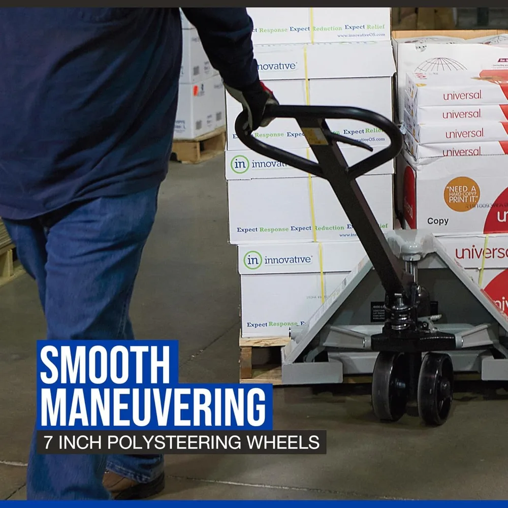 Wózek widłowy do palet - 161 cm długości x 68,5 cm szerokości (5500 LB)