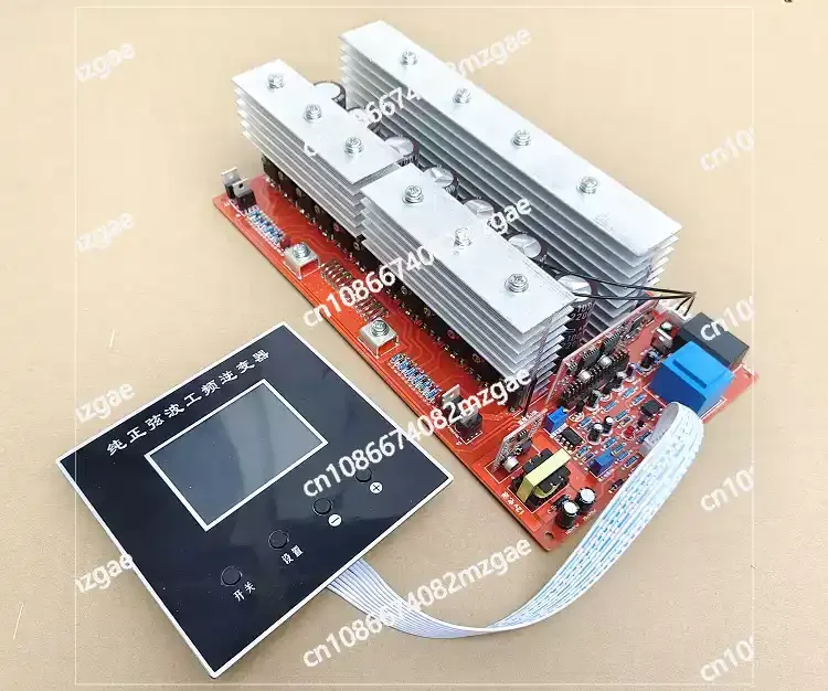 LCD display power frequency inverter PCB motherboard 12v to 48v universal