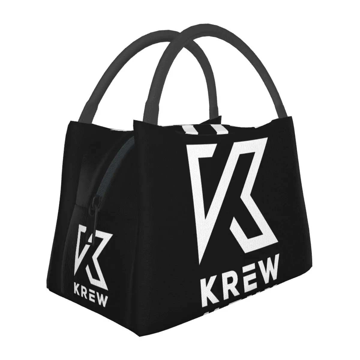 Cute Gaming Fanart Funneh And The Krew Kids Cartoon Lightweight Handheld Insulated Lunch Bag Aluminum Foil Liner Travel Picnic