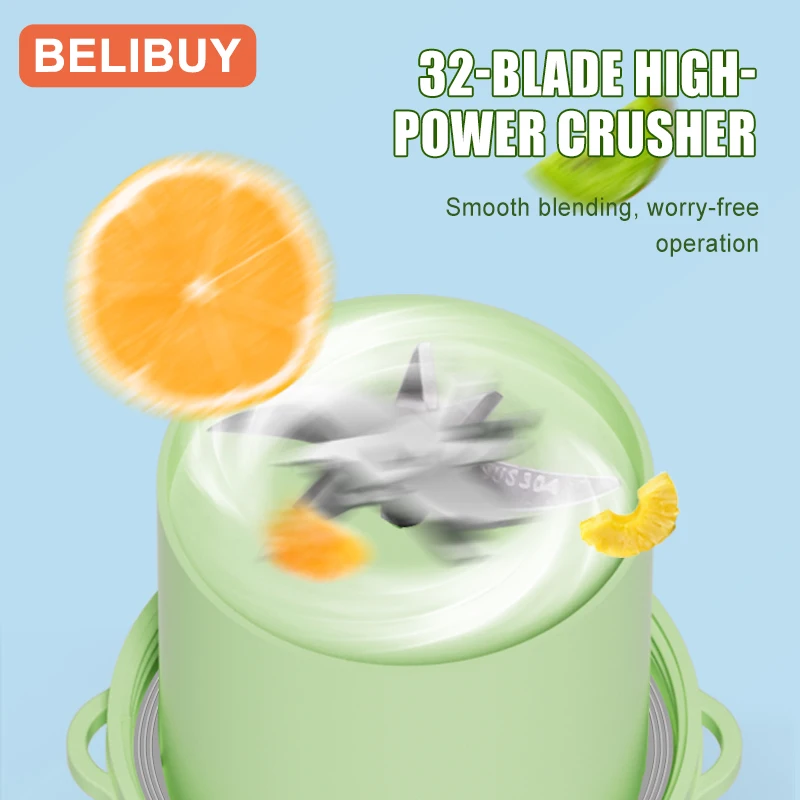 Mini liquidificador portátil espremedor elétrico misturadores de frutas 2000mah usb recarregável smoothie mini liquidificador multifuncional fabricante suco