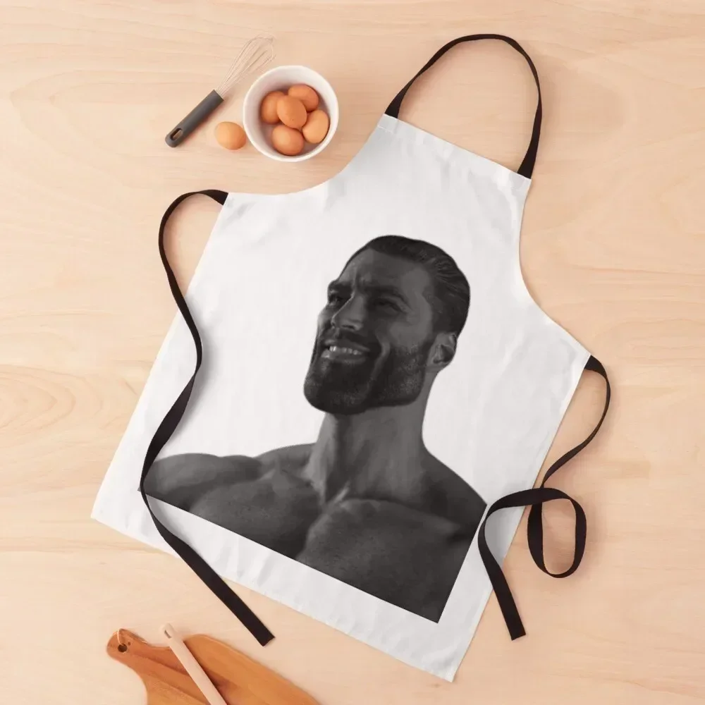 

Gigachad Apron Kitchen And Home Items Ladies For Hairdresser Things For The Home Apron