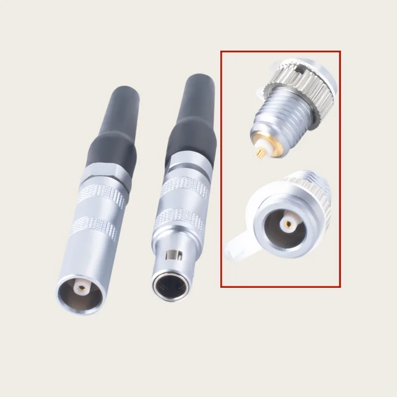 1PCS/LOT (Lemo FFA 00) C5 Male/Female Is Specially Used for RG316 RG174 Cable Coaxial Connector Ultrasonic Probe Line view 2