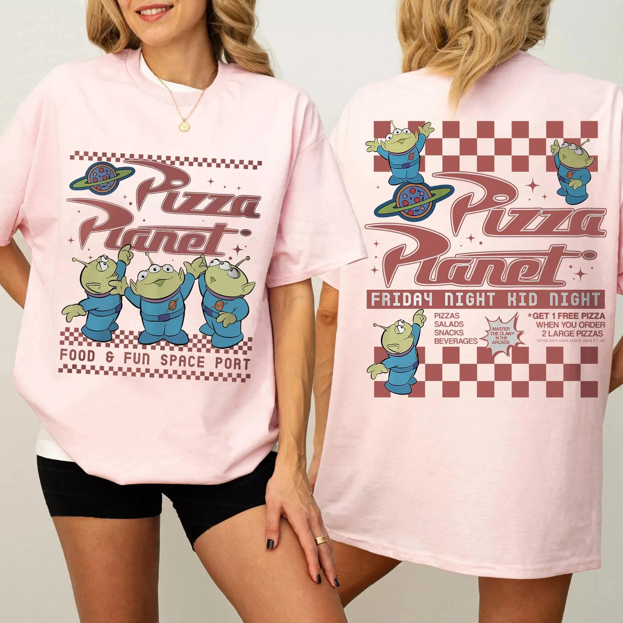 Retro Disney Trend Cute Casual "The Lion King" Simbanara Pumbaa Scar Pattern T-shirt, Disneyland Family T-shirt, Animal Kingdom