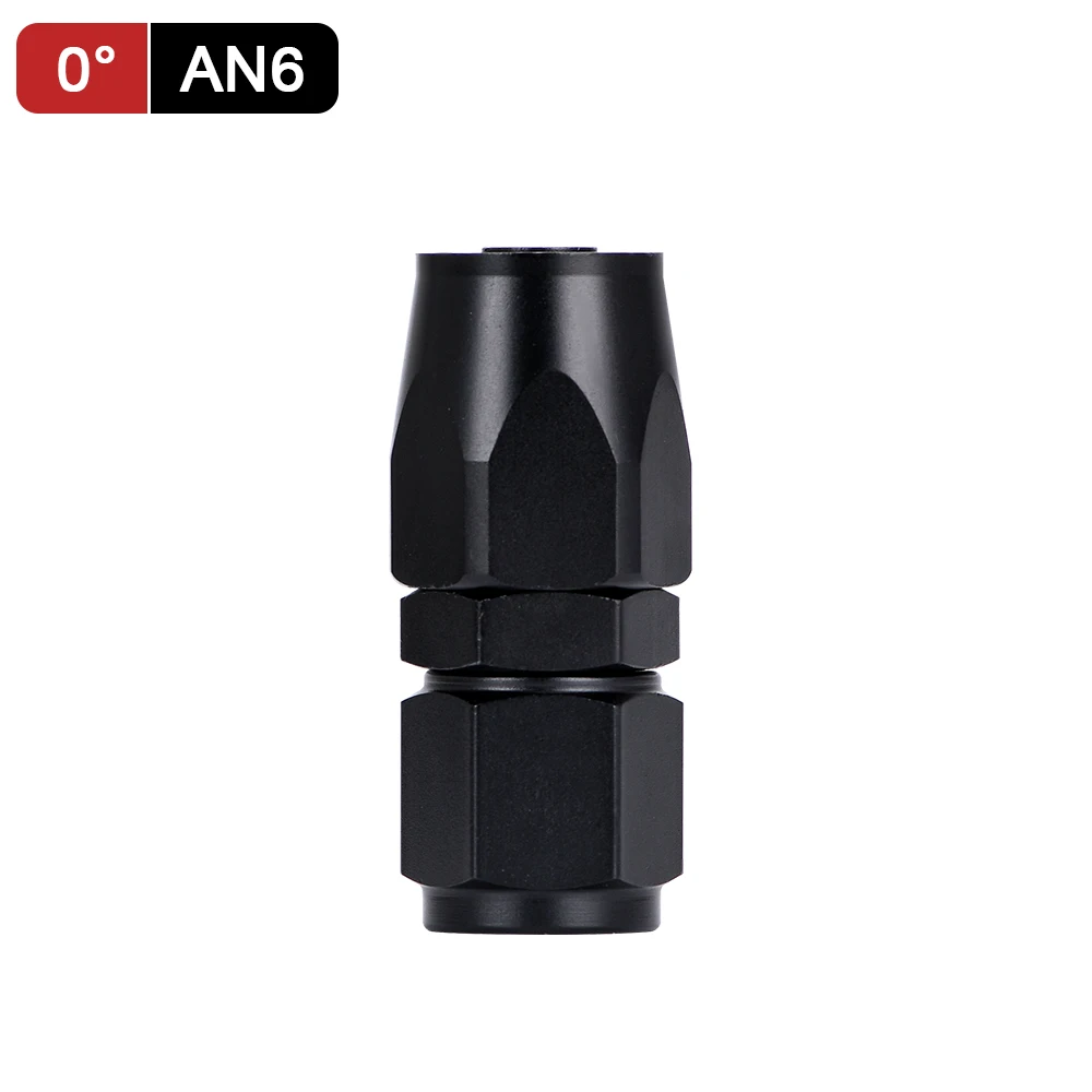 Universal AN4 AN6 AN8 AN10 AN12 AN16 Gerade 45 90 120 180 Grad Öl Kraftstoff Schwenk Schlauch Ende Fitting Öl Schlauch Ende Adapter Kit