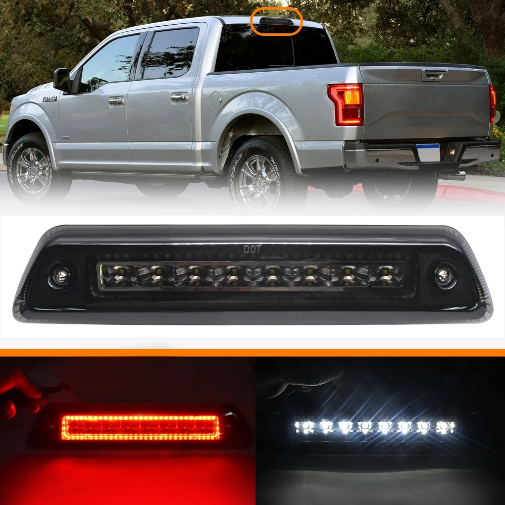 

LED Third Brake Light Car LED Brake Light For Ford F-150 2009 2010 2011 2012 2013 2014 12V LED High Mount Brake Signal Lamp