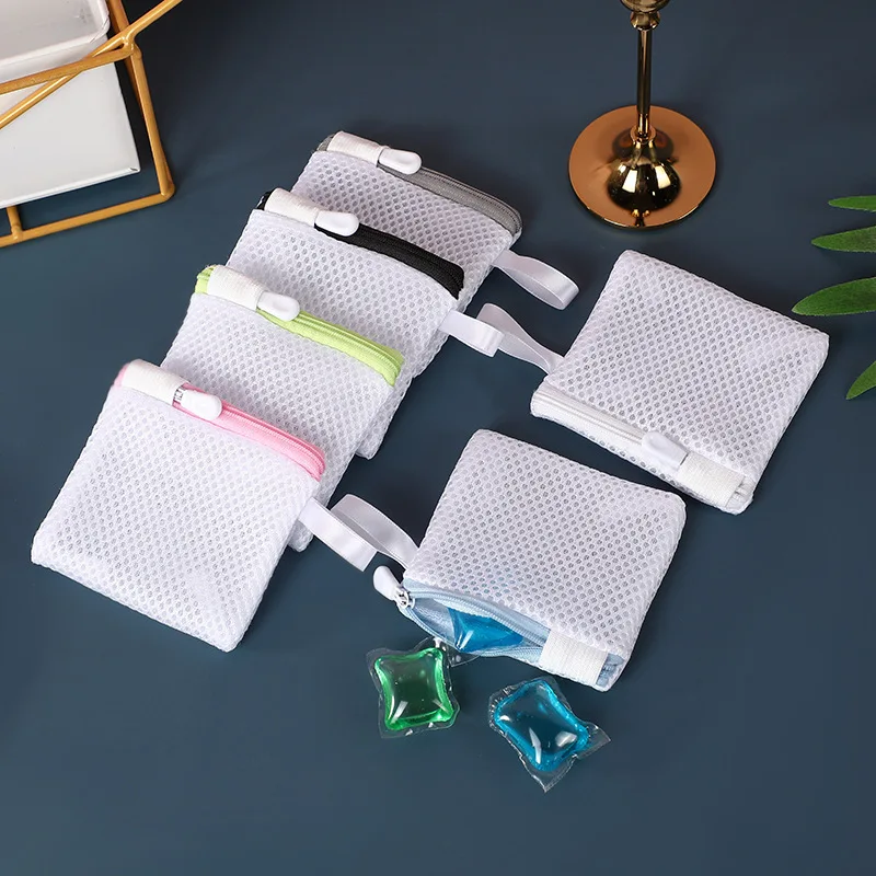 

Мешки для стирки - утолщенная полиэстеровая сетка, удобное хранение, застежка-молния, идеально подходят для деликатных тканей, современный минималистичный дизайн