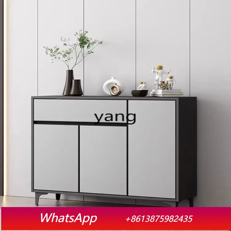 

LHK light luxury modern all-aluminum alloy shoe cabinet household door balcony outdoor waterproof and sunscreen locker