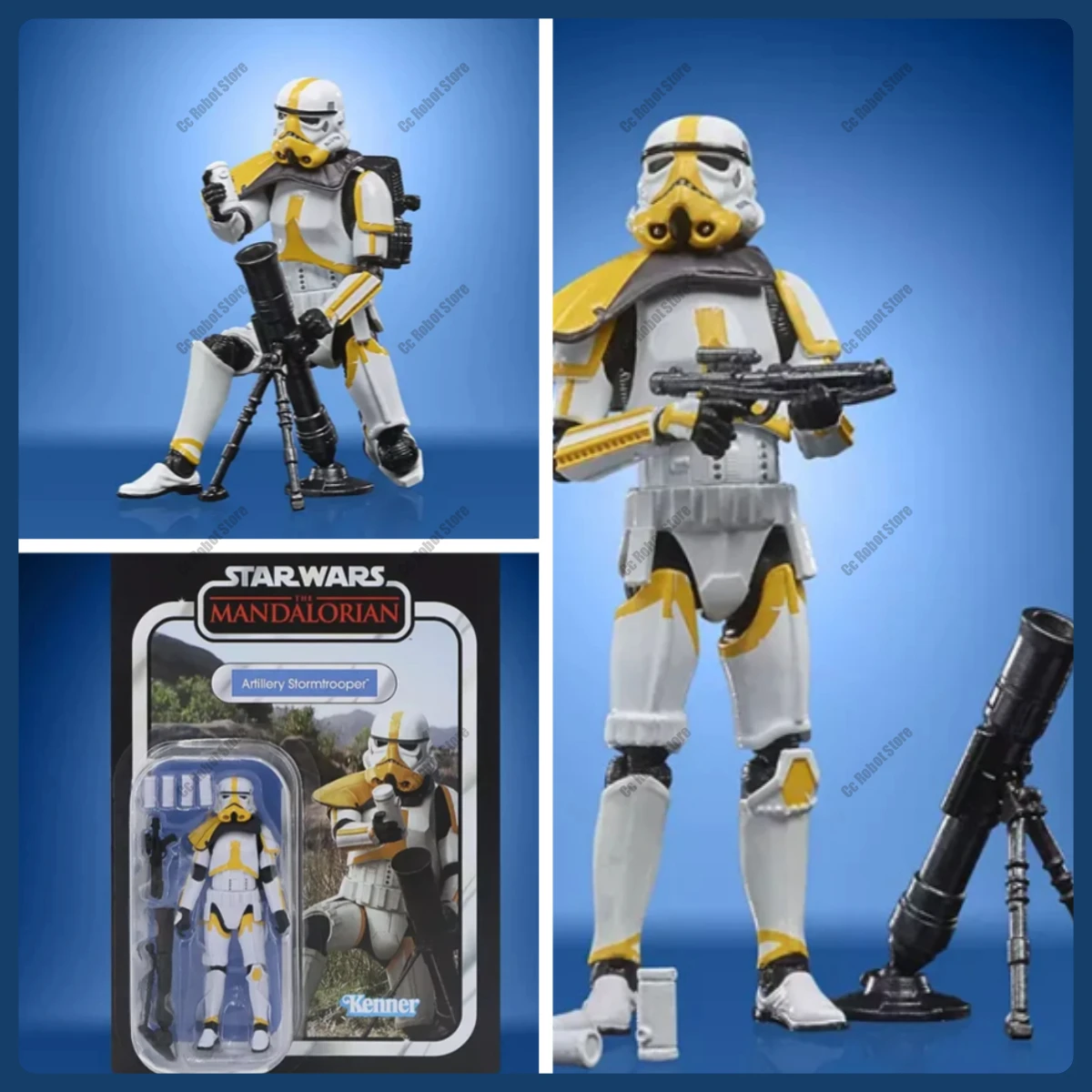 

Оригинальные коллекционные фигурки штурмовика и мандалорского аниме «Звездные войны» в стиле ретро в наличии