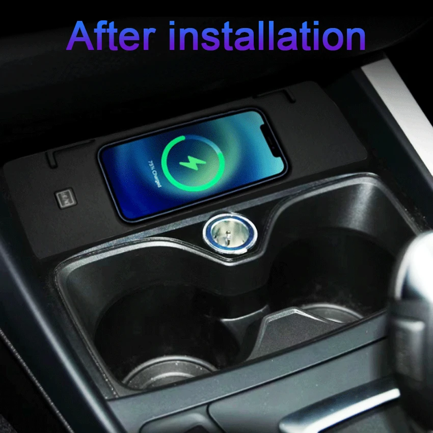 For BMW 1 Series F20 F21 F40 F52 2012-2016 Wireless charger,Special on-board QI phone fast charging panel Car Accessories