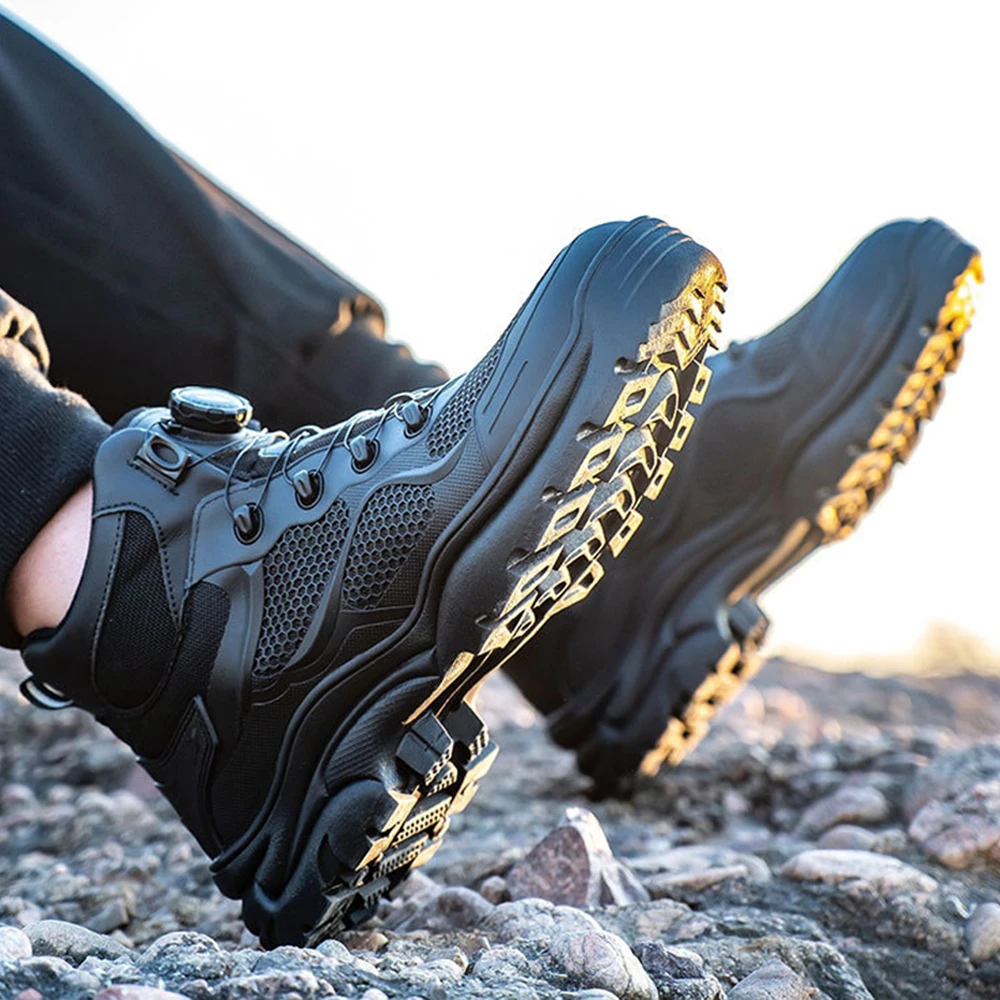 

Motorcycle Boots Breathable Anti Slip Wear-resistant Riders Boots Outdoor Motorbike Racing Ankle Length Shoes Men Botas Moto