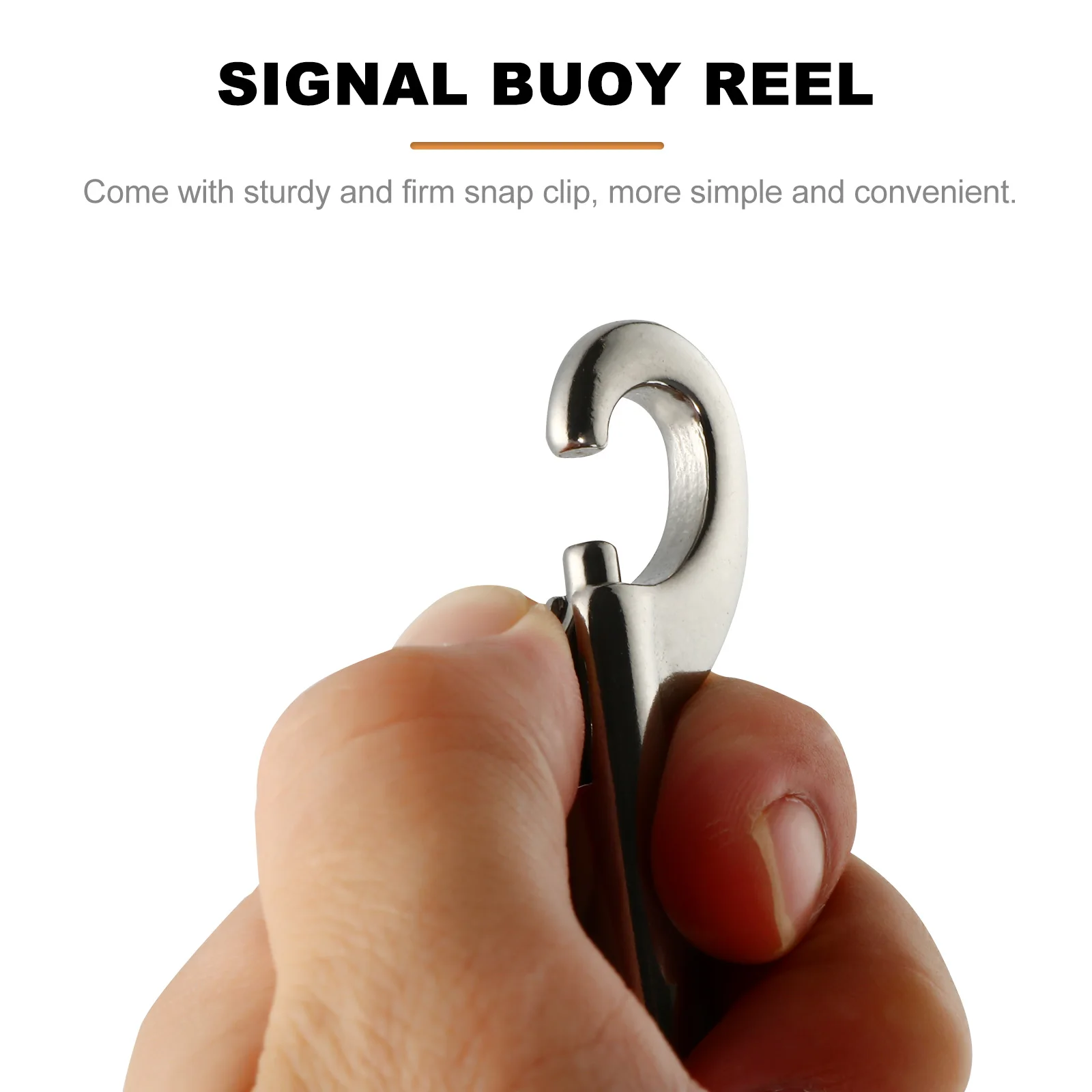 

Aluminum Alloy Wire Wheel Float 6161 Scuba Diving Spool Reel Snap Clip Underwater Fishing Hook Equipment Child Dive Gear Signal