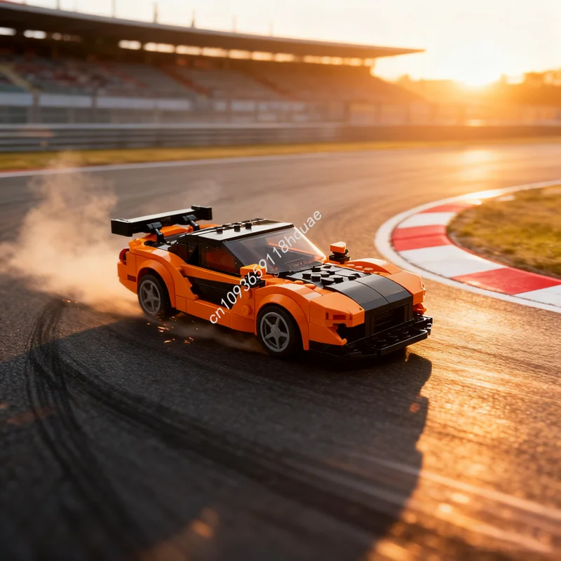 

275 шт. MOC Han S Zoomy RX 7 The Fast And City Рождественский подарок Модель Строительные блоки Сборка игрушек Творческое образование Кирпич Дети